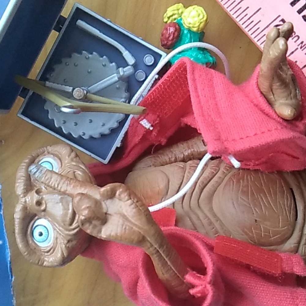 👽  E.T. Extra Terrestrrial InterActive RED HOODIE Vintage PRISTINE